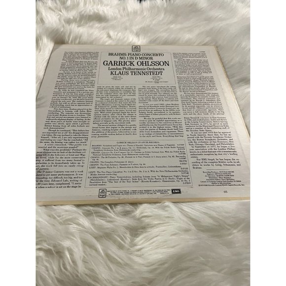 BRAHMS: PIANO CONCERTO NO.1 IN D MINOR London Philharmonic Orchestra Record / Vi - Picture 2 of 7